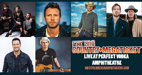 2017 Country Megaticket Tickets (Includes All Performances) at Perfect Vodka Amphitheatre