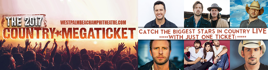 2017 Country Megaticket Tickets (Includes All Performances) at Perfect Vodka Amphitheatre