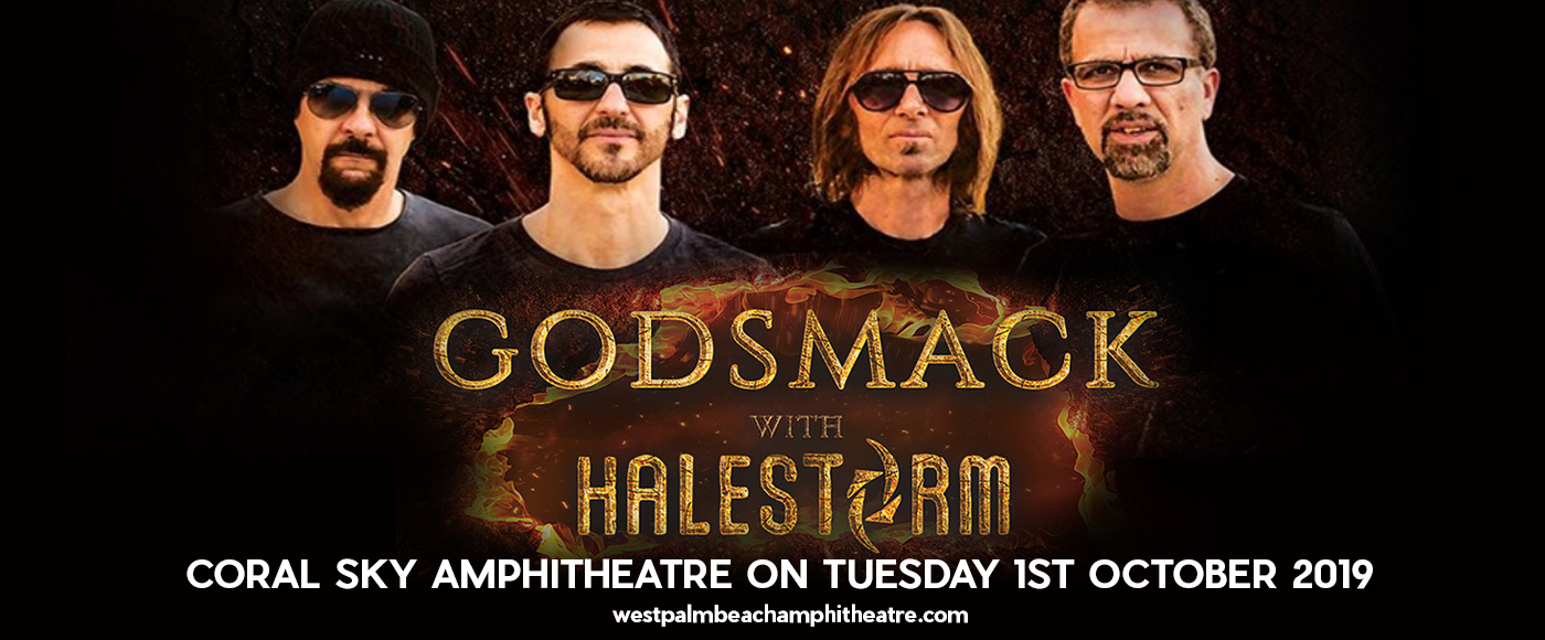 Godsmack & Halestorm at Coral Sky Amphitheatre