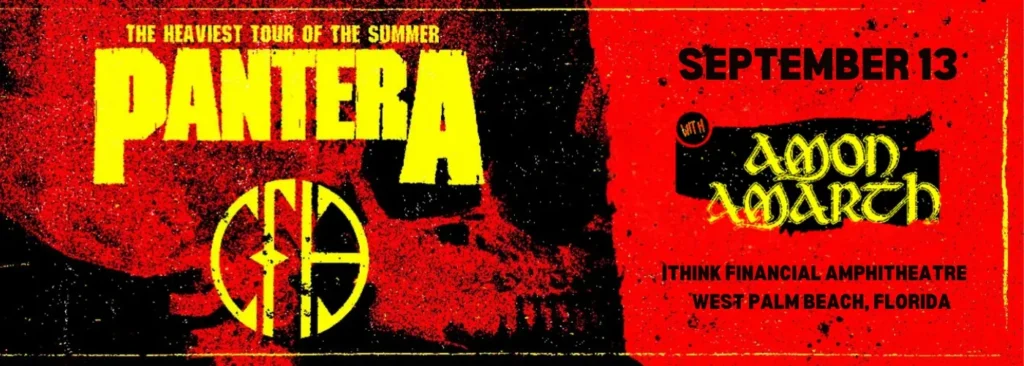 Pantera at iTHINK Financial Amphitheatre