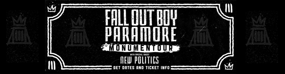 Monumentour Tour: Fall Out Boy & Paramore