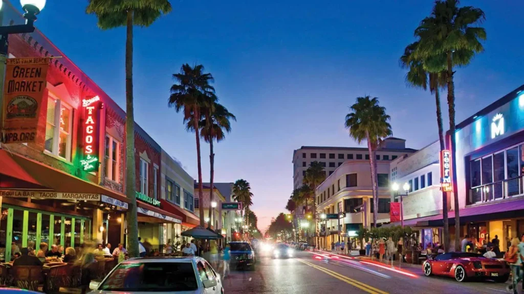 Clematis Street and Downtown